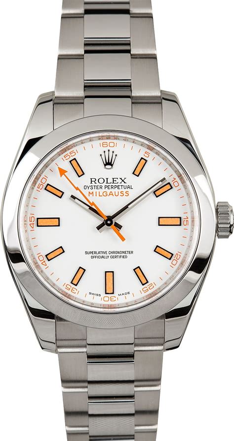 identify fake rolex milgauss|rolex milgauss white face.